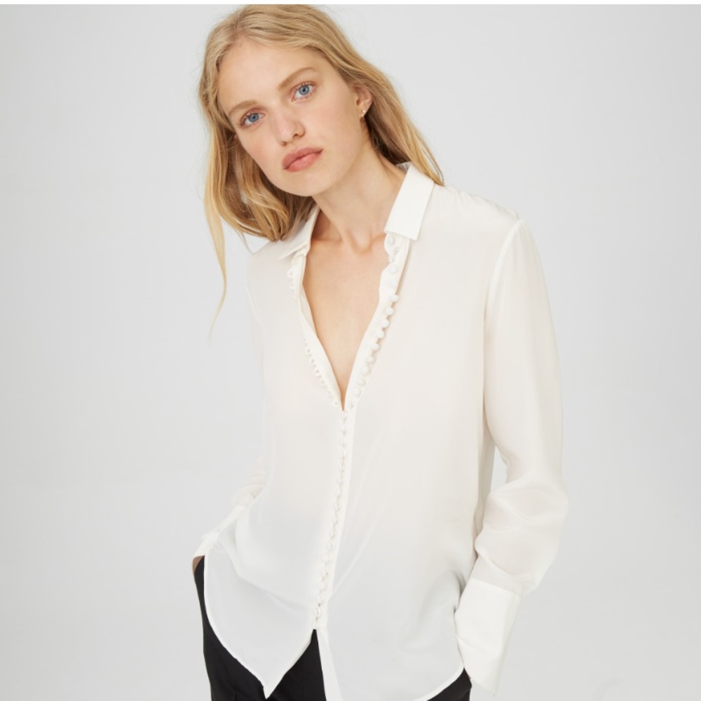 Club Monaco Helek Silk Shirt